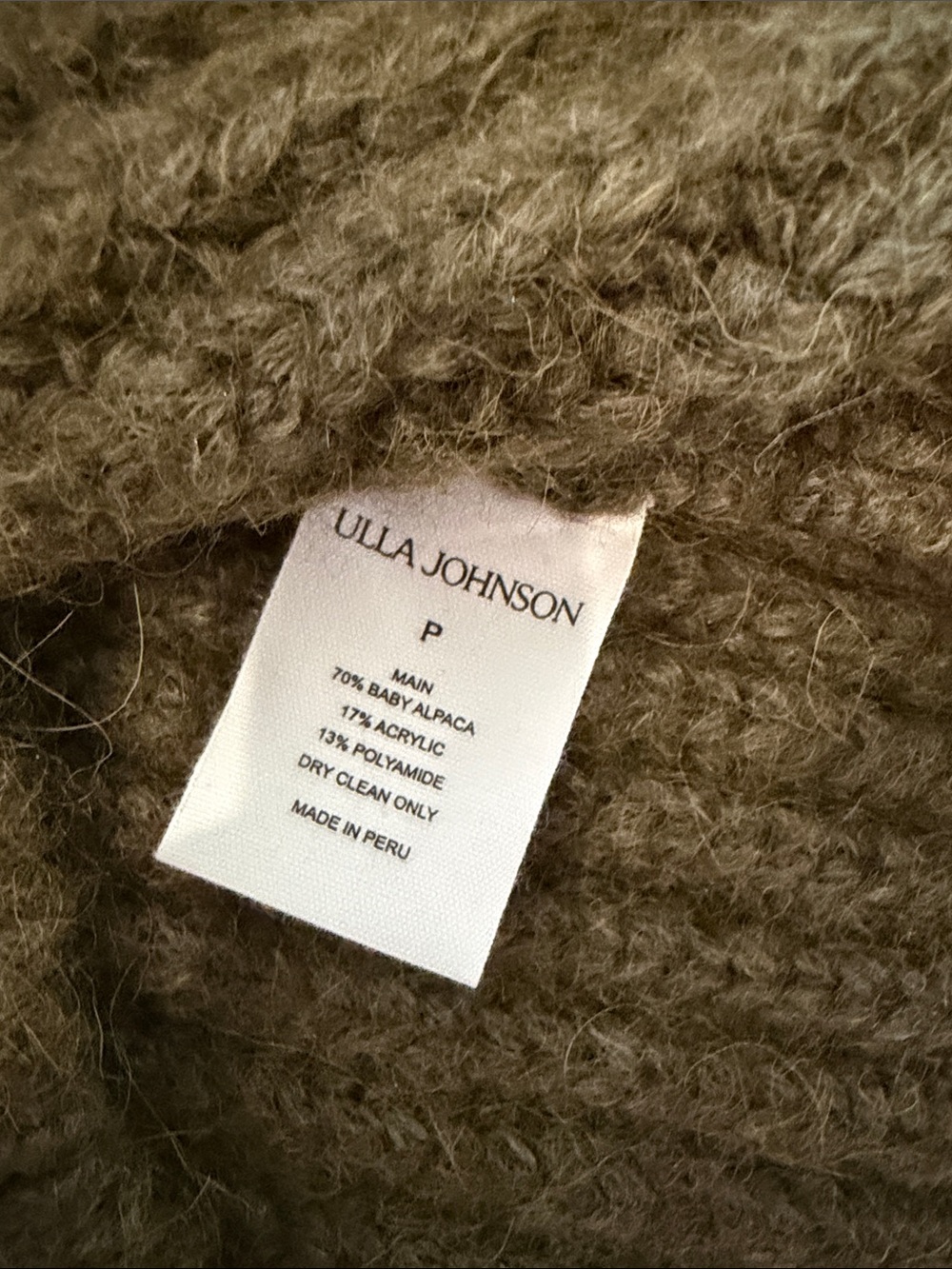 Ulla Johnson Kitty Chunky Knit Sweater - Picture 4 of 5